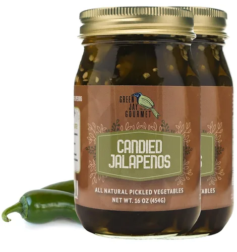 Vista 18 de Lanzas de espárrago en escabeche Green Jay Gourmet en frasco - Vegetales frescos en escabeche envasados a mano para cocinar y despensa – Espárragos