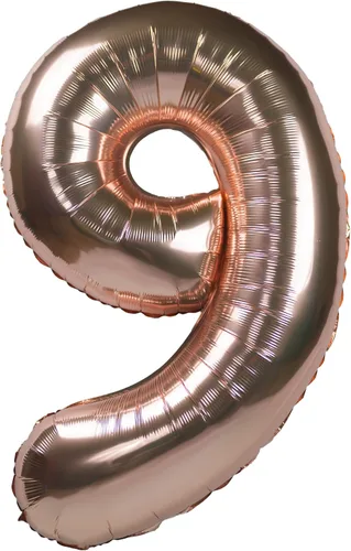Vista 12 de Globos gigantes de 32 pulgadas para fiestas de cumpleaños (número dorado 0)