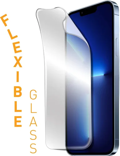 Vista 4 de Armor Protector de pantalla de vidrio flexible para iPhone 16e / 13 Pro / 13, antirreflejos con antiluz azul