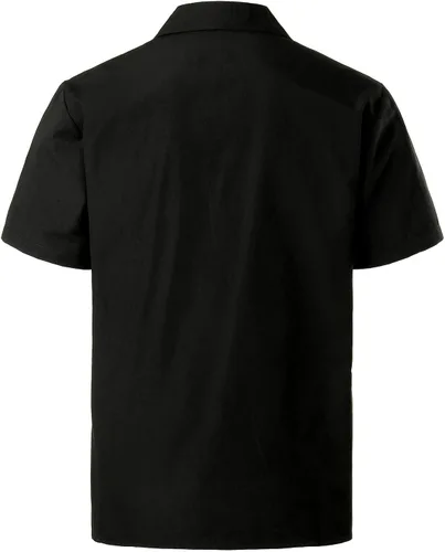 Vista 2 de VATPAVE Camisas de guayabera cubana con botones de manga corta para hombre