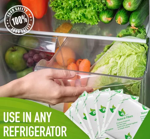 Vista 2 de Fresh Flow - Kit de repuesto para conservador de productos, paquete de 3 (6 paquetes en total)
