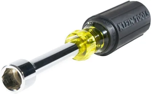 Vista 6 de Llave para tuercas Klein Tools 630 con punta magnética de 1/2 pulgada con eje hueco de 3 pulgadas