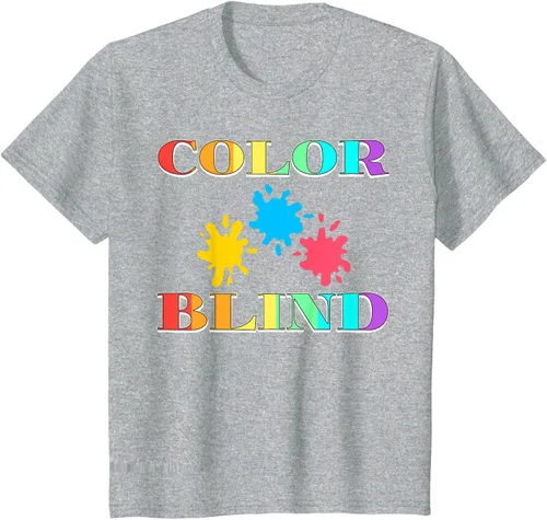 Vista 8 de Color Blind Camiseta Test Funny Glasses Visions
