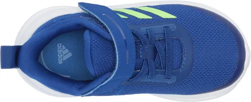 Vista 5 de adidas Fortarun - Tenis de correr elásticos unisex para niños Core NegroNube BlancoGris Seis