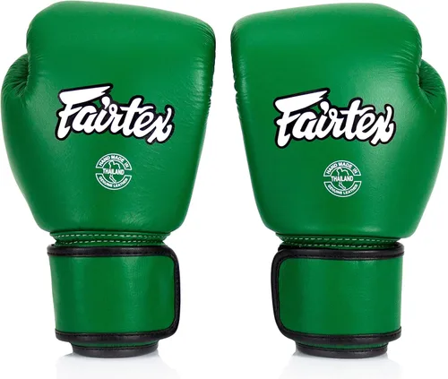 Vista 3 de Fairtex BGV16 Guantes de Muay Thai de Cuero Compactos