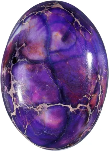 Vista 11 de rockcloud, piedras ovales semi-preciosas de sedimento marino (Jaspe del Mar) para hacer joyas
