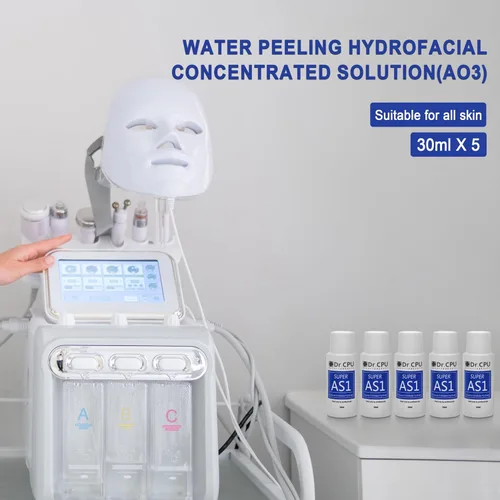 Vista 2 de Peeling de agua Hidrofacial Cuidado de la Piel Hidratante Facial Limpieza Suero de Piel Aqua Peel Solución Concentrada 1.0 fl oz/1.01oz por Botella