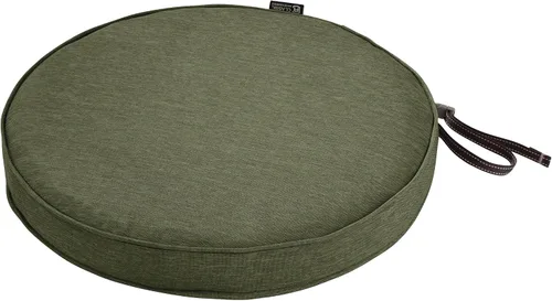 Vista 14 de Classic Accessories Montlake FadeSafe - Cojín para silla de exterior, resistente al agua, 15 pulgadas de diámetro x 2 pulgadas, color beige antiguo