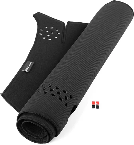 Vista 5 de Wellvisors Cubierta negra para salpicadero compatible con Kia Sportage 2011-2016