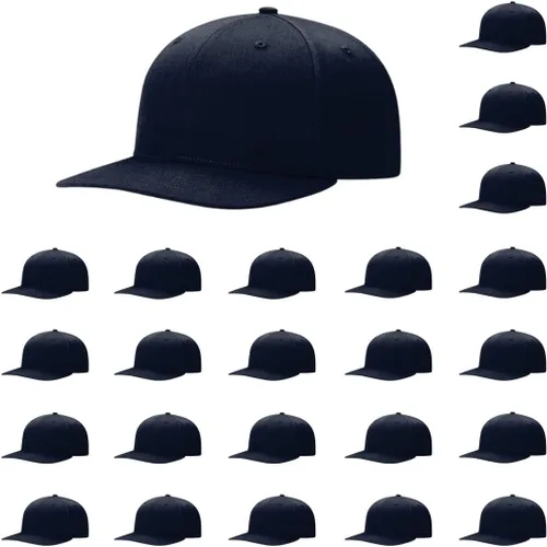 Vista 16 de Richardson 312 Gorra de béisbol ajustable con correa trasera de sarga Paquetes a granel disponibles - Talla única