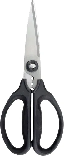 Vista 2 de OXO Good Grips - Tijeras multiusos de cocina y hierbas y buen agarre cuchillo dentado de 5 pulgadas