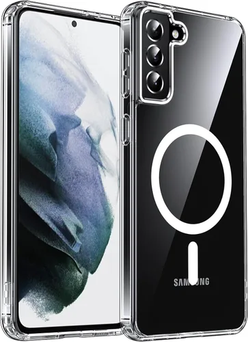 Vista 75 de LeYi Funda para teléfono Samsung-S23: protector de pantalla e imán MagSafe Púrpura
