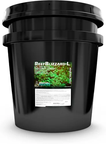 Vista 7 de Brightwell Aquatics Reef blizzard-l planktonic en polvo mezcla de alimentos para lps Corales