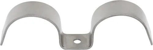 Vista 7 de 16Pcs 6mm 304 Stainless Steel Double Line Clamps Pipe Clamp with Screws for Pipe Tube Fixed Installation