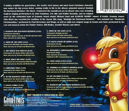 Vista 5 de Rudolph the Red Nosed Reindeer - (Two-Pack) DVD - CD Set