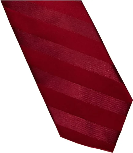 Vista 6 de Stacy Adams Conjunto de corbata de rayas formales de tejido sólido para hombre