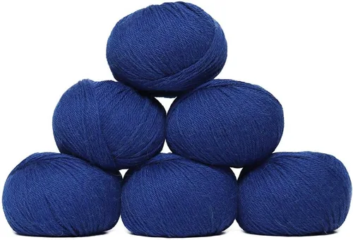 Vista 9 de Juego de 6 madejas de 100% lana de alpaca bebé (10.58 oz) de peso DK, fabricadas en Perú, celestial suave y perfecto para tejer y hacer ganchillo