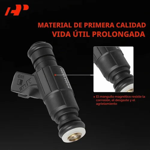 Vista 3 de A-Premium Inyectores de combustible compatibles con Volkswagen, Audi, Seat