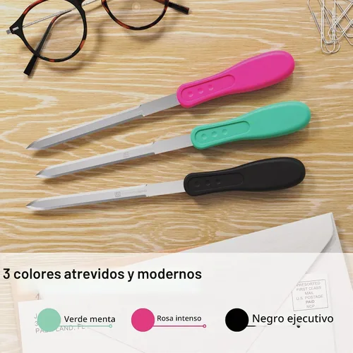 Vista 2 de Abrecartas sobre negro, 1 pieza