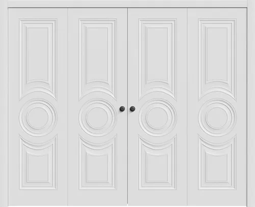 Vista 11 de SARTODOORS Puerta interior de 18 x 80 pulgadas Base 7801 blanca Manija de marco de panel regular individual Puertas de baño y dormitorio