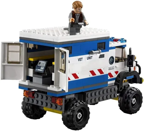 Vista 3 de Juego para armar Jurassic World Raptor Rampage 75917, de la marca LEGO