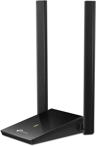 Vista 11 de TP-Link Adaptador USB WiFi 6 para PC de escritorio, antena WiFi de doble Negro