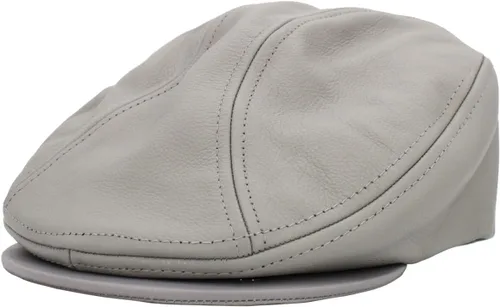 Vista 10 de KBETHOS Gorras clásicas de periódicos de la colección Ivy de Ascot de cuero fabricadas en Estados Unidos