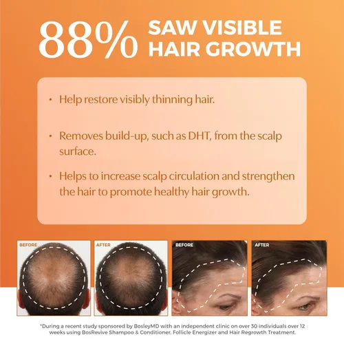 Vista 7 de Tratamiento para engrosar el cabello Bosley Bos Revive con tratamiento de color visiblemente fino
