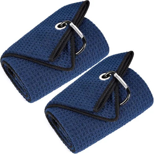 Vista 30 de Mile High Life Toalla de golf premium de tejido de gofre, 16 x 24 pulgadas, extra absorbente y de secado rápido, microfibra ultrasuave, clip