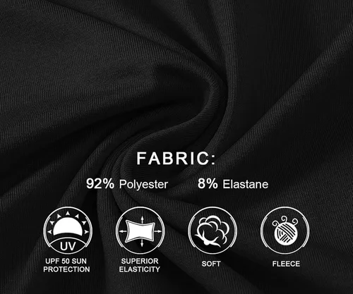Vista 7 de BASUDAM Polo de golf de manga larga para mujer, con forro polar, casual, para deportes, camisetas atléticas