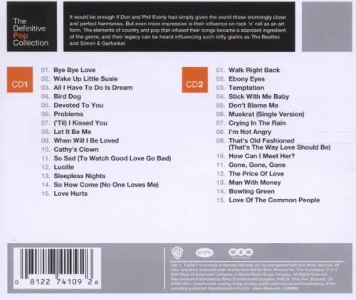 Vista 2 de Definitive Pop Everly Brothers