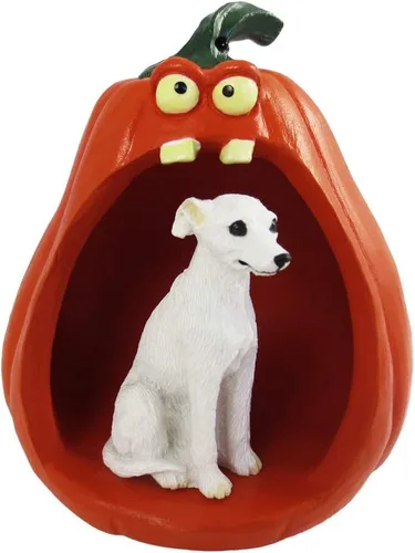 Vista 79 de Conversation Concepts Figura de Corgi galés de Halloween y calabaza Welsh Corgi Pembroke