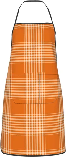 Vista 2 de Delantal de cintura personalizado con bolsillos, logotipo de foto personalizado, texto, medio delantal de cocina, delantal de cocina, camarero