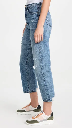 Vista 4 de Pistola Denim Jeans cortos Cassie para mujer