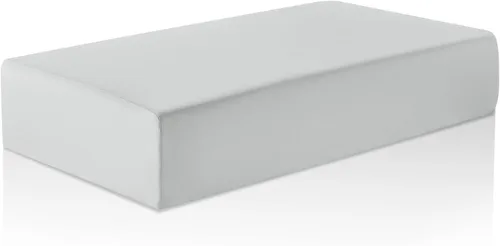Vista 18 de Almohada de espuma viscoelástica con forma de cubo para dormir de lado, almohadas cuadradas para aliviar el dolor de cuello y hombros, almohada
