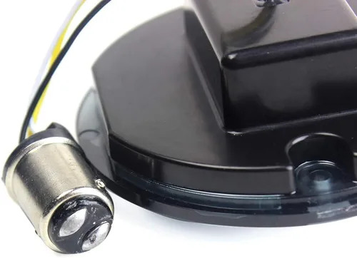 Vista 4 de ZYTC - Juego de 2 micas Touring OEM ahumadas de 3.25 pulgadas para motocicleta Harley Davidson, Electra Glides