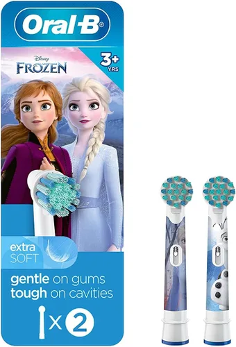 Vista 9 de Oral-B Cabezales de cepillo de repuesto extra suaves para niños, 2 unidades, protección contra cavidades