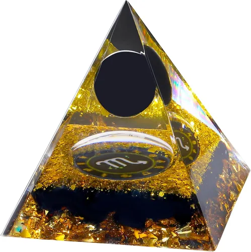Vista 14 de YATOJUZI Torre de Cristales Curativos de Amatista de 2.4 pulgadas, Cristal de Chakras, Reiki, Orgonita, Piedras Preciosas para Atraer Energía