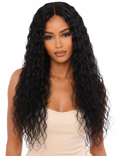 Vista 22 de Peluca de cabello humano rizado profundo de 12 pulgadas para NATURAL-RIZADO