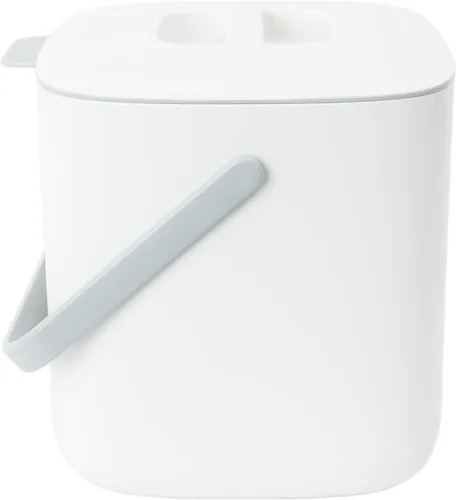 Vista 11 de Blue Ginkgo - Contenedor de compost de cocina, 2.6 L, color gris oscuro