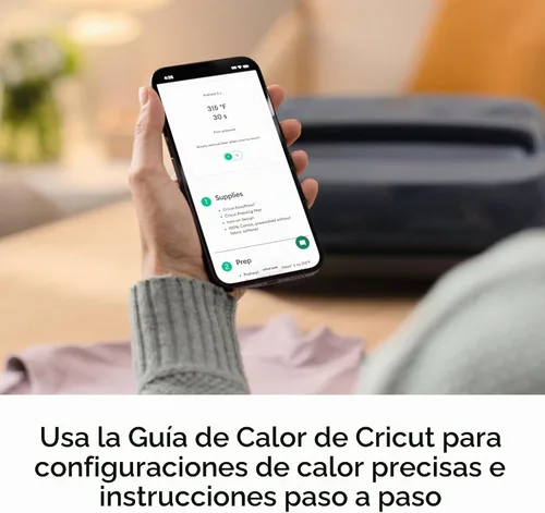 Vista 6 de Cricut EasyPress® SE - Prensa de calor de 12 x 10 pulgadas, color azul