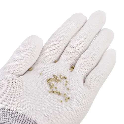 Vista 4 de uxcell Tuercas de inserción moleteadas, 100 piezas M1 x 1.5mm L x 2mm DE 3D Impresión de latón Tuercas de inserción roscadas hembras Insertos
