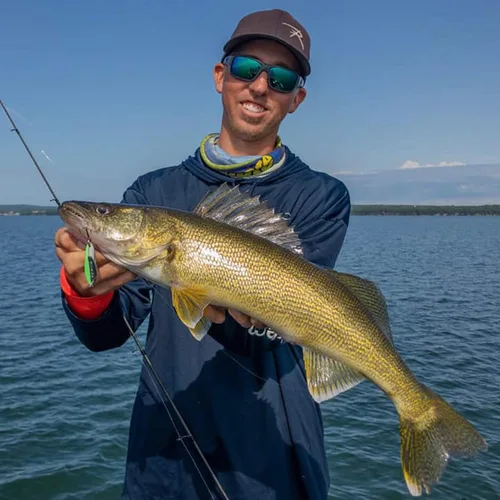 Vista 6 de Acme Kastmaster - Señuelo de pesca martillado dorado, 1 onza
