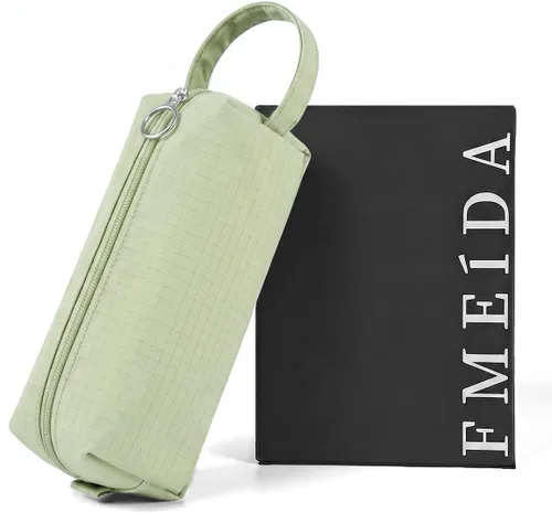 Vista 17 de Fmeida Simple Pencil Case Pouch, Office Supplies Gift for Men Women