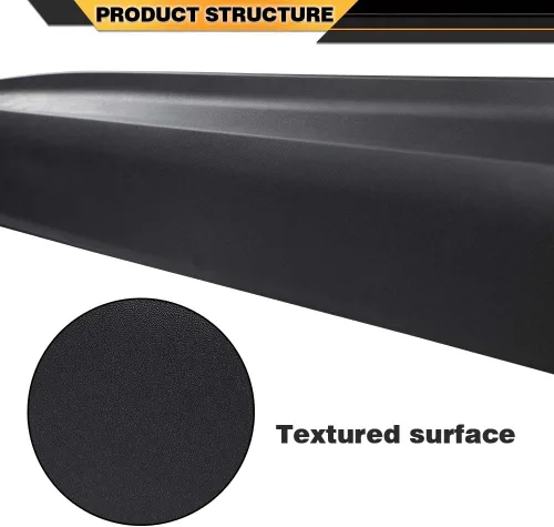 Vista 2 de CNNELL Guarnición de la puerta del lado del conductor del lado del conductor inferior compatible con Hyundai Santa Fe Sport 2013-2018