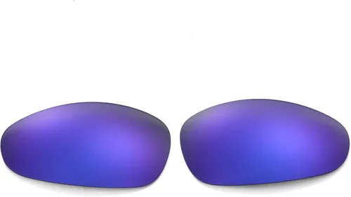 Vista 4 de Nueva walleva polarizadas Lentes de oro de 24K +, Color Morado Para Oakley Juliet