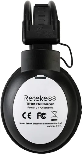 Vista 9 de Retekess Auriculares de radio FM TR101, radio de auriculares