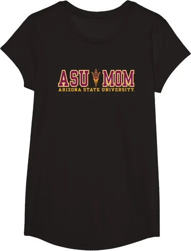 Vista 4 de Camiseta oficial de Arizona State Sun Devils Mom Bold ASU, Negro