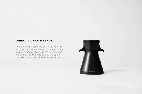 Vista 4 de 1 paquete – Soporte doble estándar para gotero de café compatible con Aeropress® – Cafeteras pequeñas (no para versión XL)
