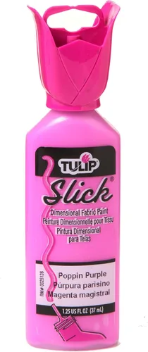 Vista 6 de Tulip Pintura dimensional para tela de 1-1/4 onzas, purpurina y diamante